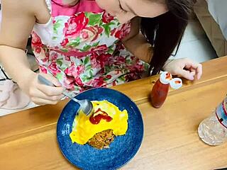 check out my fresh homemade omurice we can savor together tonight