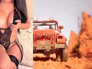 Sensual Gostosa Masturbates Intensely Together