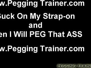 Ready for my rough strapon pegging slut?