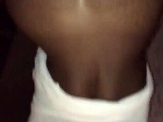 ebony bubble butt takes big black cock doggystyle deep