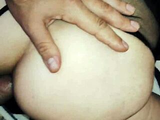 Beautiful milf captivates in intimate homemade couple video