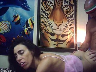 glasses brunette first timer backstage pussy pounded by maxxx loadz