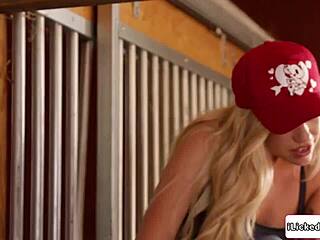 Brunette lesbian licks hairy shaved pussy of petite lingerie bff outdoors