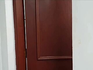 he surprised me mid coffee now brunette brazilian milf licks clit homemade flash