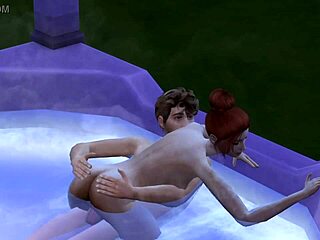 mmmm hot tub sex feels so good