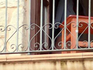 neighbor spied on me blackmails me to upload this sexy lingerie vid?