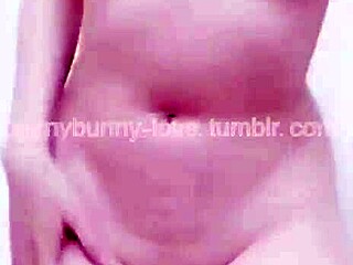 ai lu lu dances wildly showing pierced pussy slutty bunny style