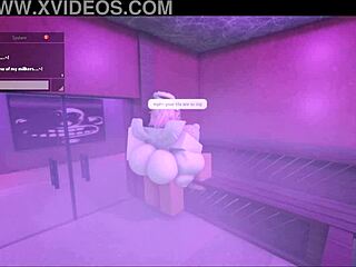 i'm getting fucked hard by hot lady in sauna