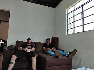 carlos urach carmona stroke big cocks bareback together