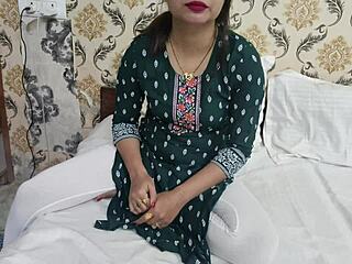 desi bhabhi pussy fucked rough by lover handjob hindi moans!