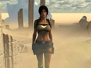 Lara and Sheva embark on clumsy adventure