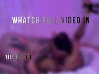 Tattooed Chubby BBW Milf Oils Big Tits In Lesbian Play