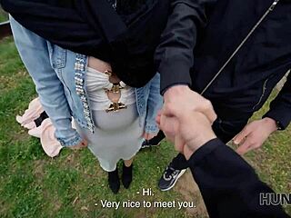 damn facing my past with this pregnant brunette milf's big natural tits in pov hardcore