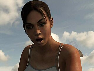 Lara and Sheva embark on clumsy adventure