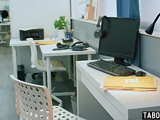 Lesbian Boss Strap-on Fucks Assistant 😘