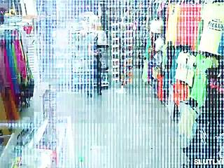 oh god tattooed shoplyfter teen spread eagle pussy penetrated hard