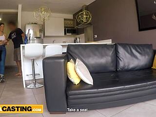 latina rides american bwc cowgirl in casting