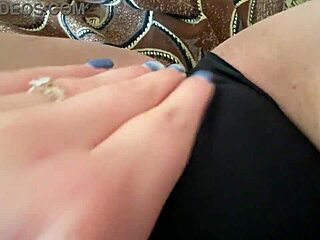 closeup morning wet pussy play in panties 😍 oh yes masturbate me