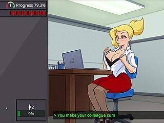 ep1 office girl battles endless dick overload chaos