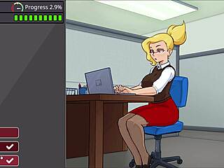 ep1 office girl battles endless dick overload chaos