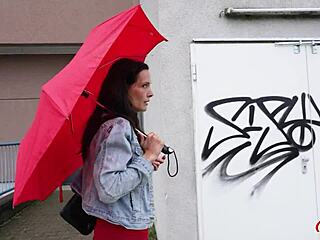 german scout skinny austrian milf mia moon's first casting fuck 😏🍑