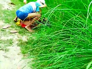 desi cutie gets naughty outdoor jungle sex amid lush forest beauty