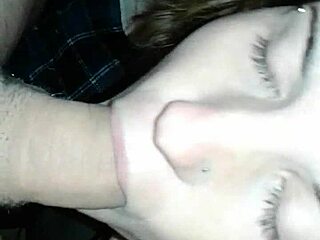 brunette deepthroats monster cock before pussy ride