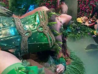 Batfuck Ravages Poison Envy's Outdoor Garden With Relentless Cock Thrusts