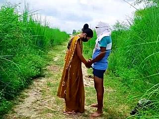 desi cutie gets naughty outdoor jungle sex amid lush forest beauty