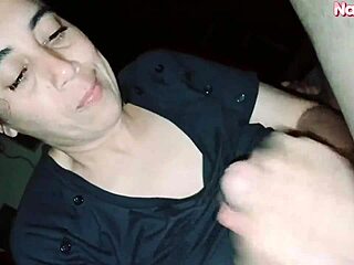 mmm that latina gives the best homemade blowjob, swallowing every drop of cum! 😋💦🍆