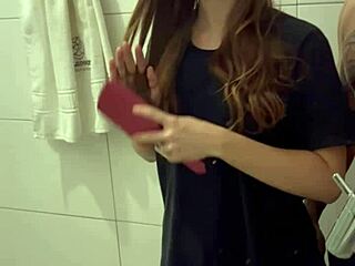 romantic brazilian milf oiled bath turns submissive wild 🔥💦😘