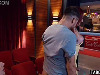 guy with pussy shocked by two trannies' monster cocks tag team