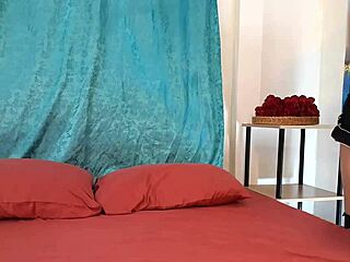 Hotel Maid Rams Huge Dildo Into Cunt On Hidden Cam