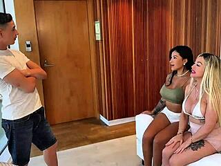 Mariana Martix and Carla Boom Thrill Interviewer with Oral Skills