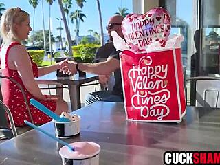 cuck husband watches wife hook up with stranger and fuck hard