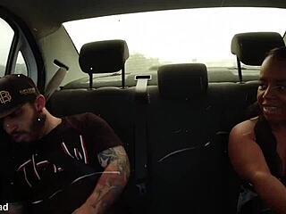 Beach tantric anal massage with brazilian ebony cumshots