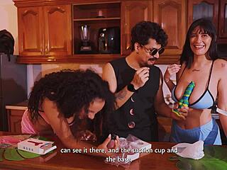 amazing how these girls cum hard with toys!