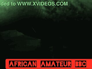 Ebony couple squirts on monster bbc in rough homemade fuck