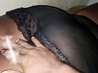 Chubby amateur wife prostitute upskirt tease with corno hubby