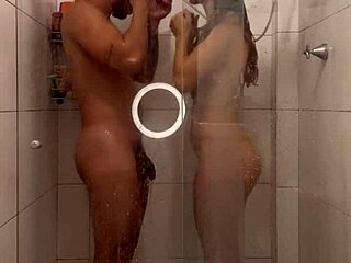 romantic brazilian milf oiled bath turns submissive wild 🔥💦😘