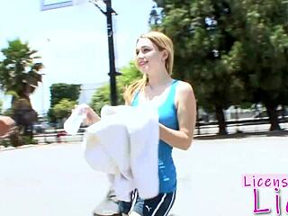 Licensed To Lick Alaina Fox Tasting Juicy Pussy!