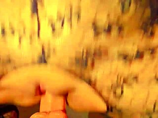 Big Dildo Stretches My Tight Little Pussy So Good