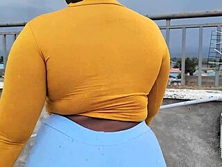 apple bottom bbw rides bbc to ball busting orgasms