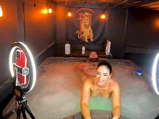 sheena ryder hot tub cowgirl ride screaming orgasm