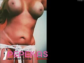 vivi guedez parades sex shop thongs then milf pussy orgasms on monster cock