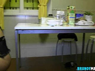 new trans joins brunoymaria's wild milf orgy blowbang facial frenzy