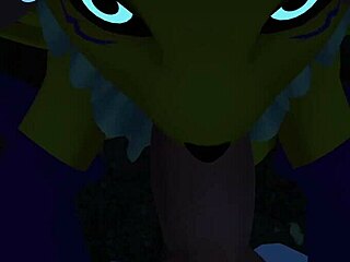 renamon's furry pussy pounded hard in public outdoors