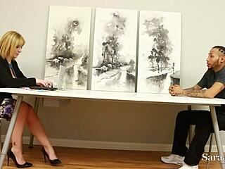 Sara Jay milks huge dick 💦🍆🔥