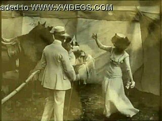 Vintage Lesbians Lick Hairy Beavers in Retro Antique Scenes