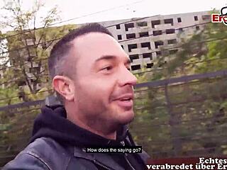 shy german student tourist dares forest fuck with pickup stud 😘🌳